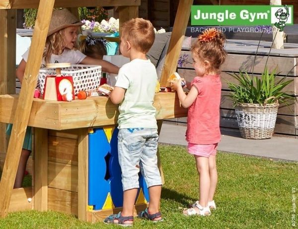 Jungle Gym Mini Market kerti játszótér modul